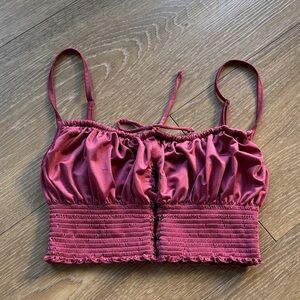 Out from under long line tank cropped